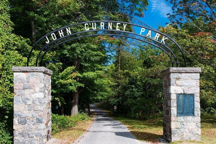 John Gurney Park - Modern Day Photo Of John Gurney Park Entrance - Awesome